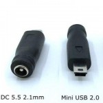 تبدیل آداپتور استاندارد به Mini USB