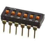 DIP SWITCH 6 position