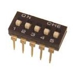 Dip switch 5 POSITION
