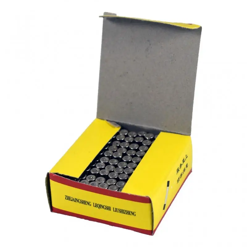 فیوز شیشه‌ای نه آمپر FUSE-9AS بسته 100 عددی