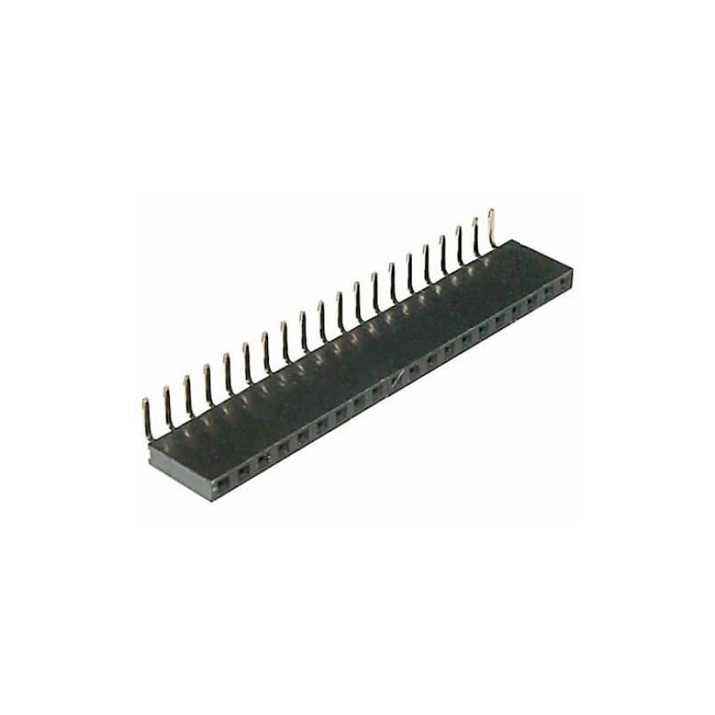 Pin header - feMale-2mm-1x40-right