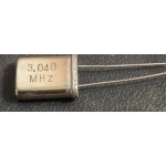 Crystal 3.040 Mhz HC49