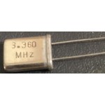 Crystal 3.360 Mhz HC49
