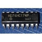 HD74HC174P Hit+NEC