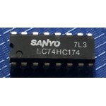 LC74HC174   Sanyo + Ti