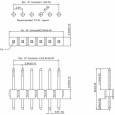 Pin header - Male-15mm-1x40