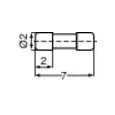 FUSE-1.5A FAST MELF(7010-9820.57)