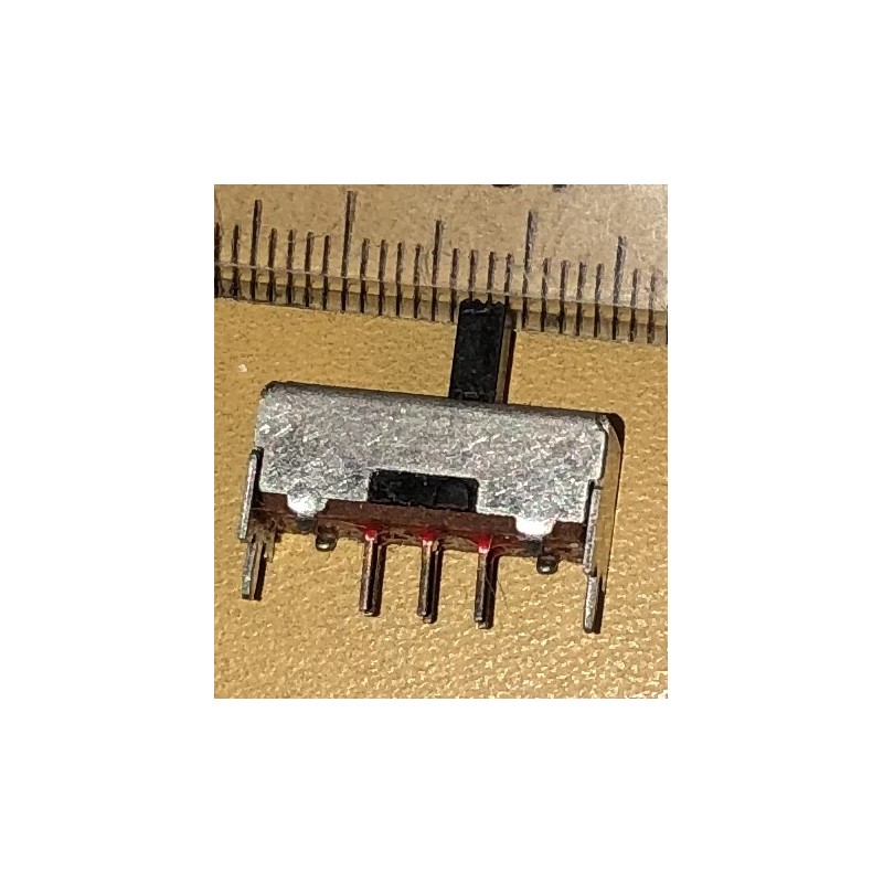 6pin 2position PCB slide switch