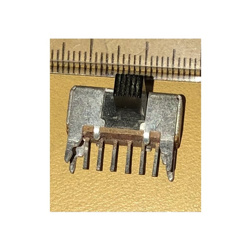 6pin 2position R/A slide switch