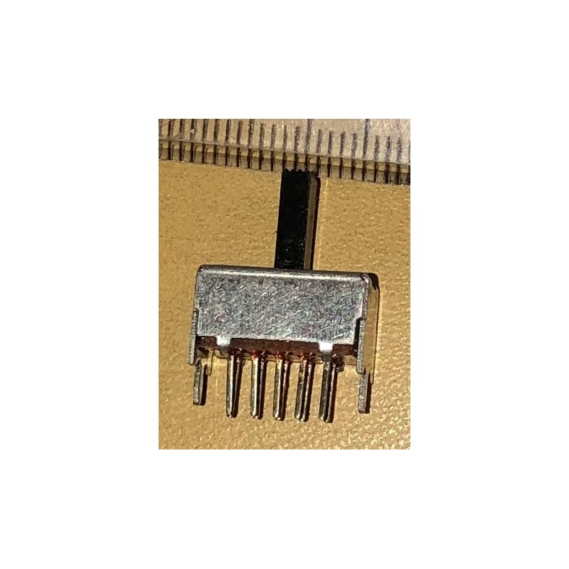 3-position 10pin SLIDE SWITCH