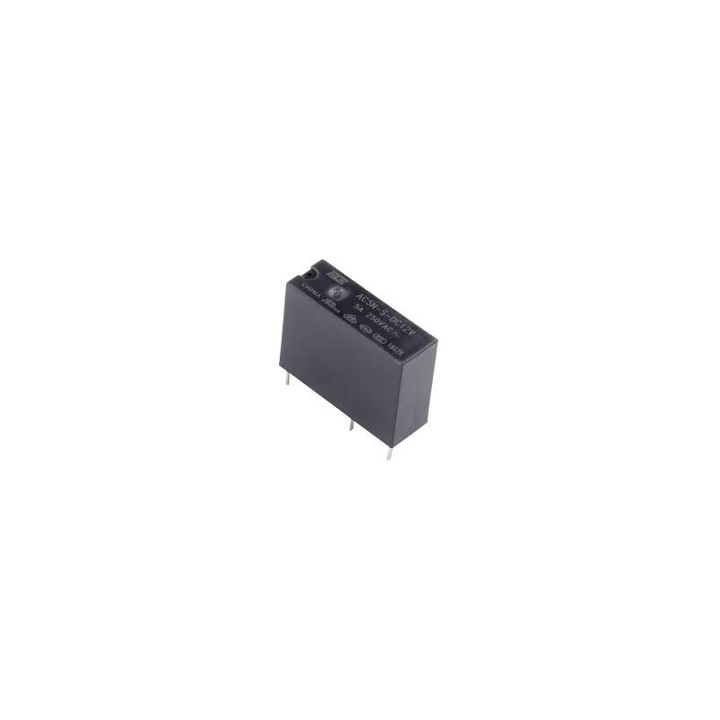 رله پکیجی  HKE  AC5N-S 12V-4PIN-5A