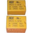 رله مخابراتی بوبین وسط  HKE  (4102) HRS1H-S-5V-6PIN-3A