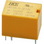 رله مخابراتی بوبین وسط  HKE  (4102) HRS1H-S-12V-6PIN-3A