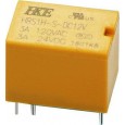 رله مخابراتی بوبین وسط  HKE  (4102) HRS1H-S-12V-6PIN-3A