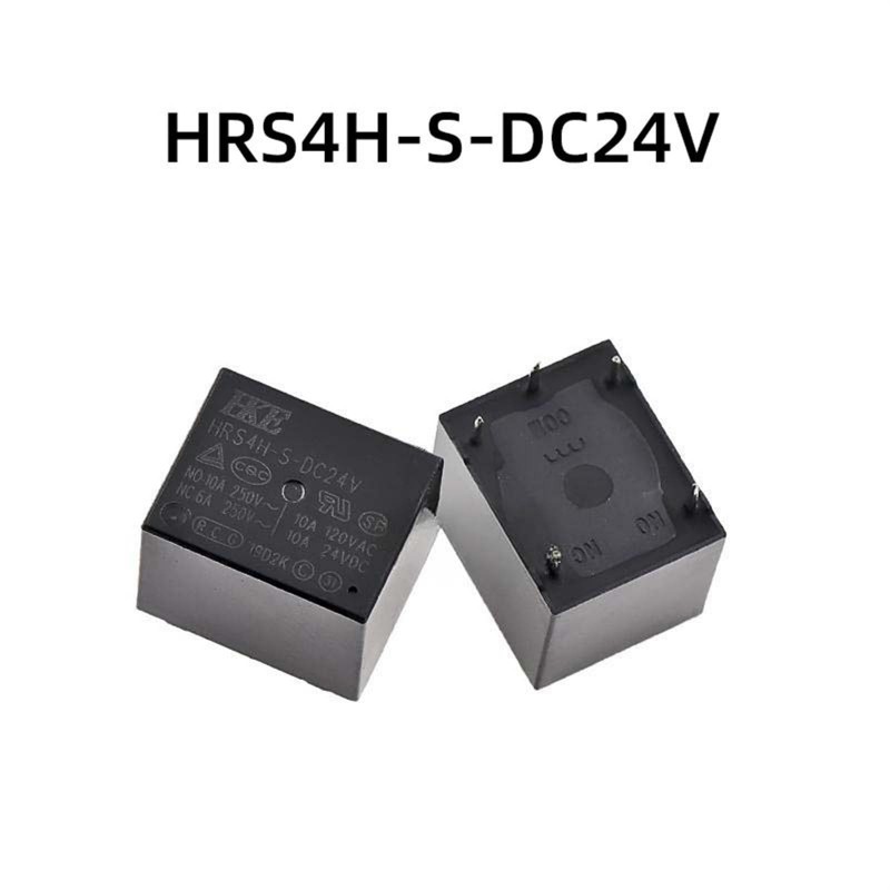 رله میلیون    HKE  HRS4H-24V-5PIN-10A