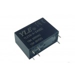 رله کتابی برند YLE  YL228-A-24VDC-1B-6PIN-16A