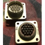  PC19TB Russian 19pin male flange connector