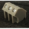 45degree 3way pcb terminal block