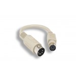 5Pin DIN Female to Mini 6 Pin DIN Male Adapter Cable