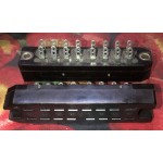 Rectangular power socket a+b 8pin 