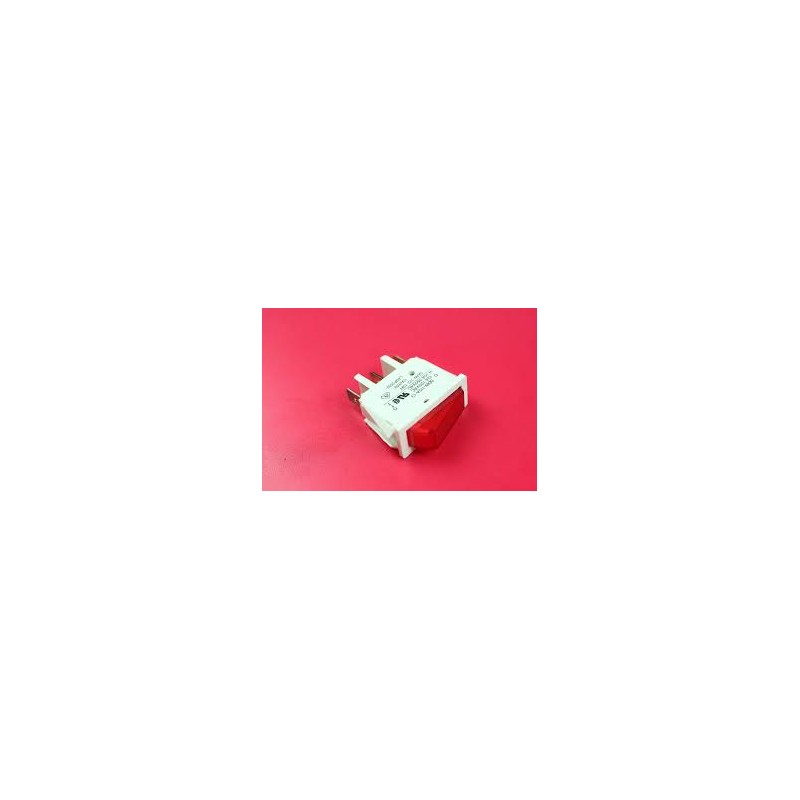 SHINDEN SDW-112A-13 ON-OFF Red Light Rocker Switch