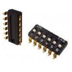 DIP SWITCH 6 WAY SMD