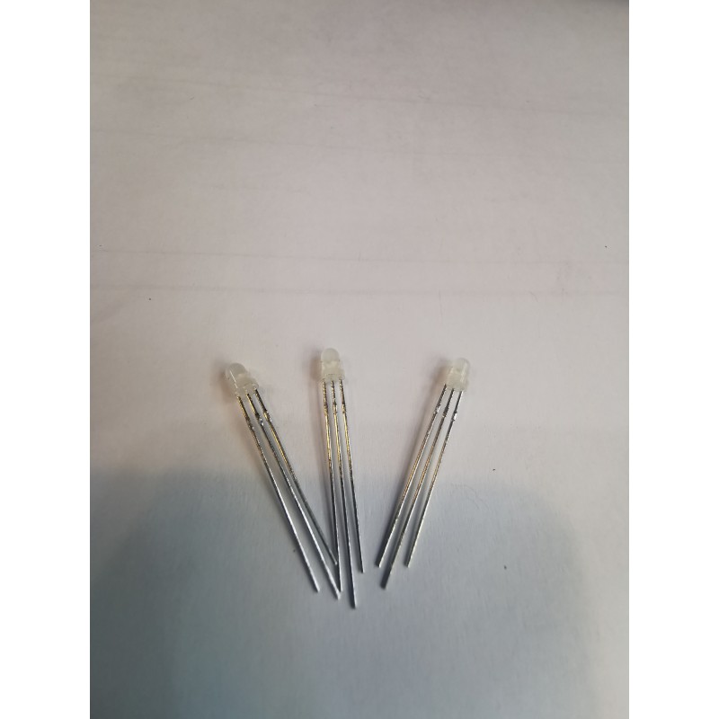 LED3mm دورنگ زرد وسبز