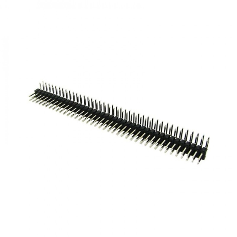 pin header 2x40 male right