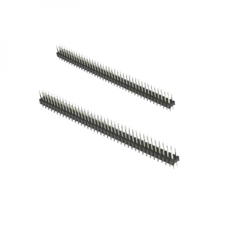 pin header 2x40 male st 1.27mm