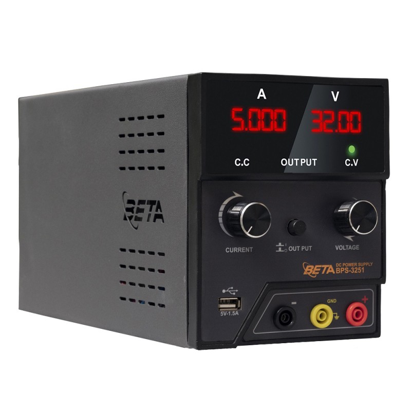 منبع تغذیه آزمایشگاهی بتا مدل BPS-L3251