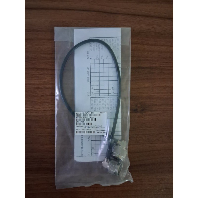 کابل کواکسیال RG58 جامپر 45cm وارداتی همراه با تست شیت