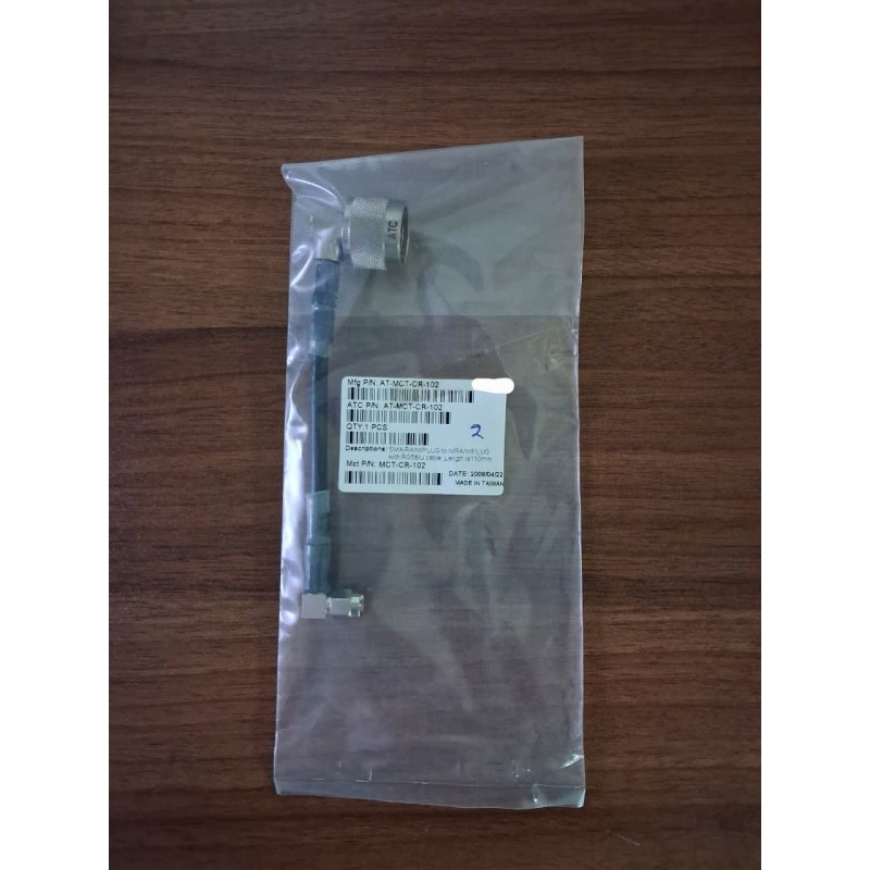 کابل کواکسیال RG58 جامپر 11cm وارداتی همراه با تست شیت