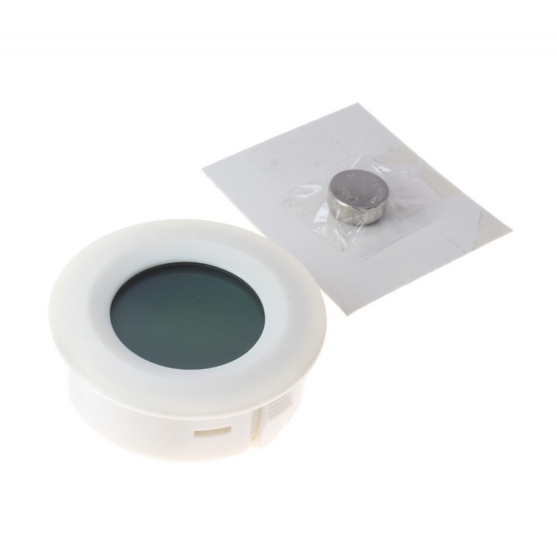 THERMOMETER / HUMIDITY METER WHITE
