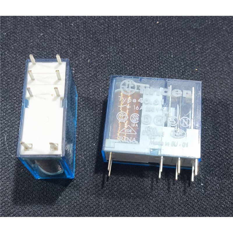 رله 12V ولت 16 آمپر 250VAC فیندر اروپا
