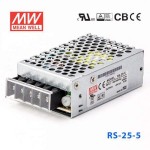 منبع تغذیه سوییچینگ مدل MEANWELL RS-25-5
