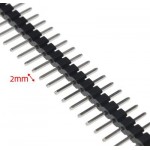 پین هدر 1*40 نری صاف 2 میلی متر