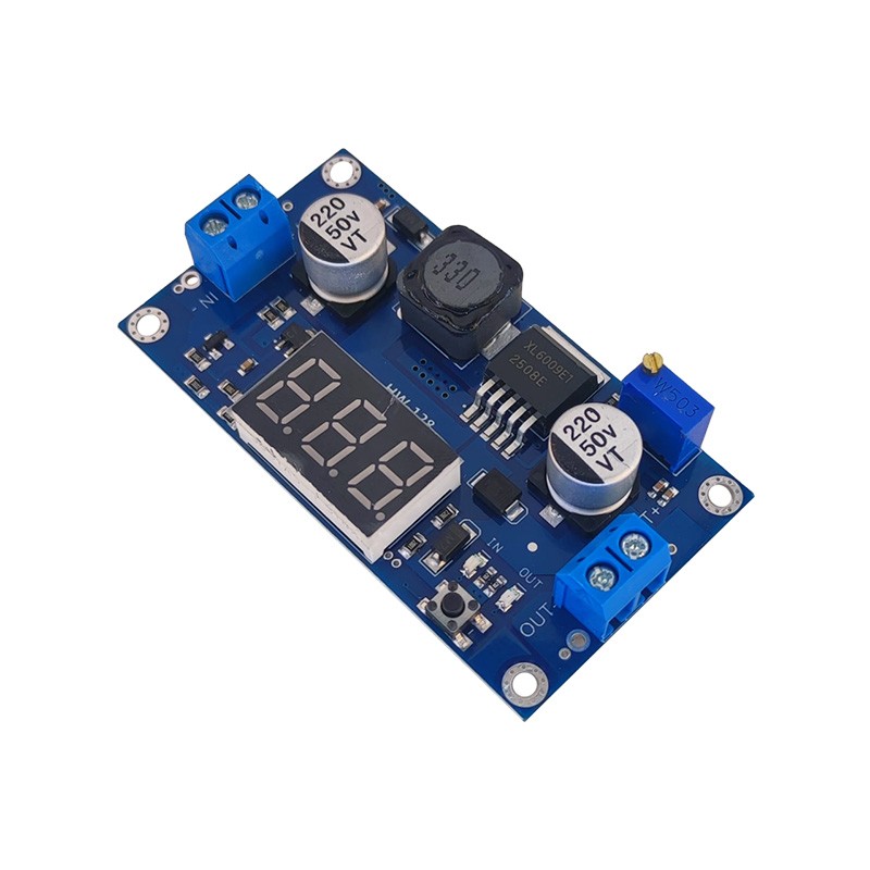 ماژول افزاینده ولتاژ همراه با نمایشگر سون سگمنت LM2577 (xl6009)