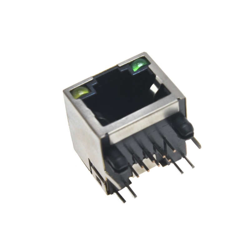 سوکت شبکه مادگی روبردی Rj45-metal