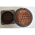 کانکتور روسی (نظامی) نر فلنج کامل 50 پین قطر 45 میلیمتر