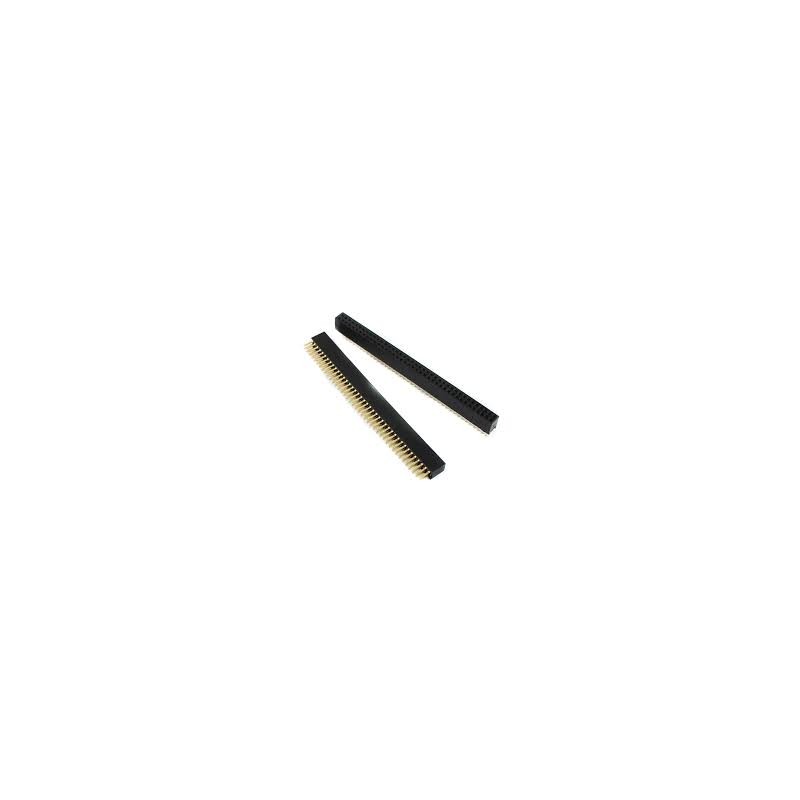 2x40 Pin header female straight