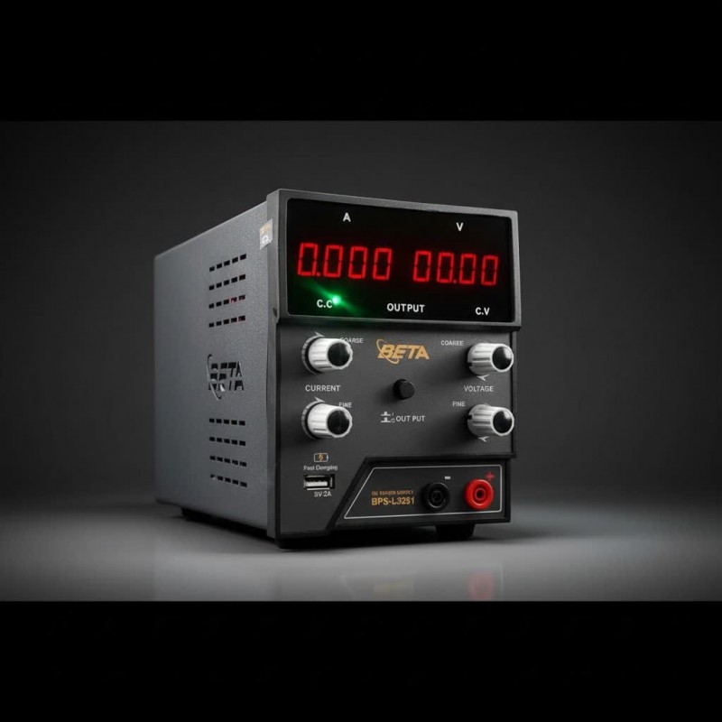 منبع تغذیه آزمایشگاهی بتا مدل BPS-L3251