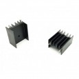 هیت سینک آلومینیومی مشکی 30x23x15mm