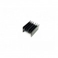 هیت سینک آلومینیومی مشکی 30x23x15mm