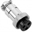GX16 3-Pin Circular Aviation Socket Plug