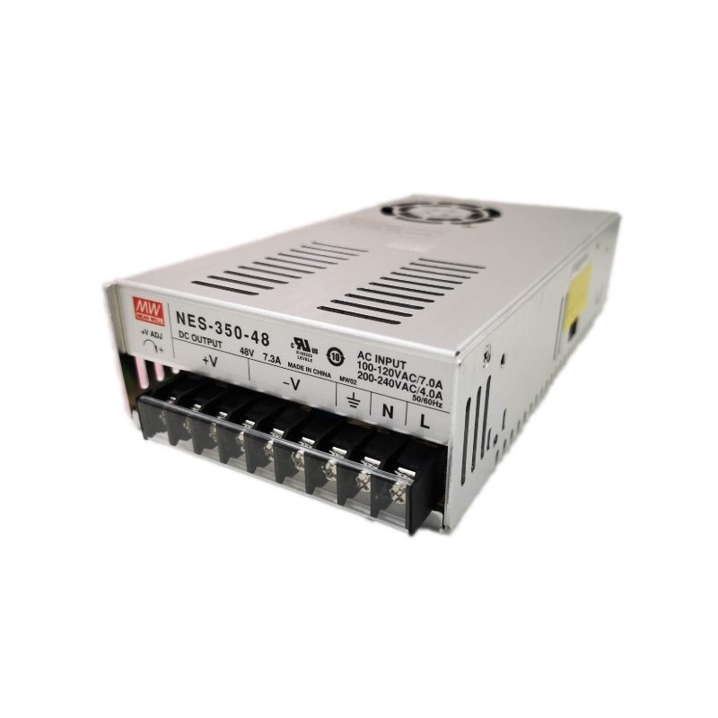 NES-350-48 Meanwell 100-240VAC to 48VDC/7.3A