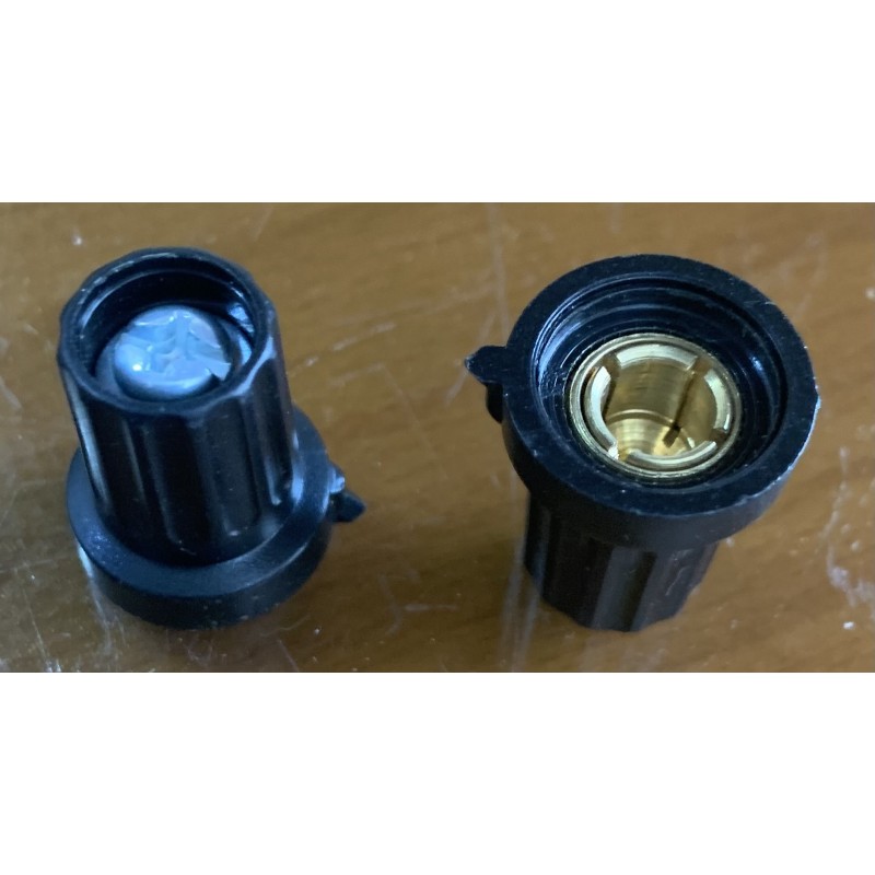 Knob سر ولوم بلند با قطر سوراخ 6mm