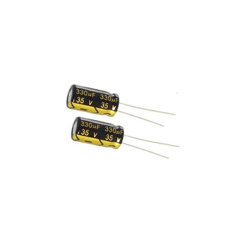330UF 35V Electrolytic 3mm Spacing