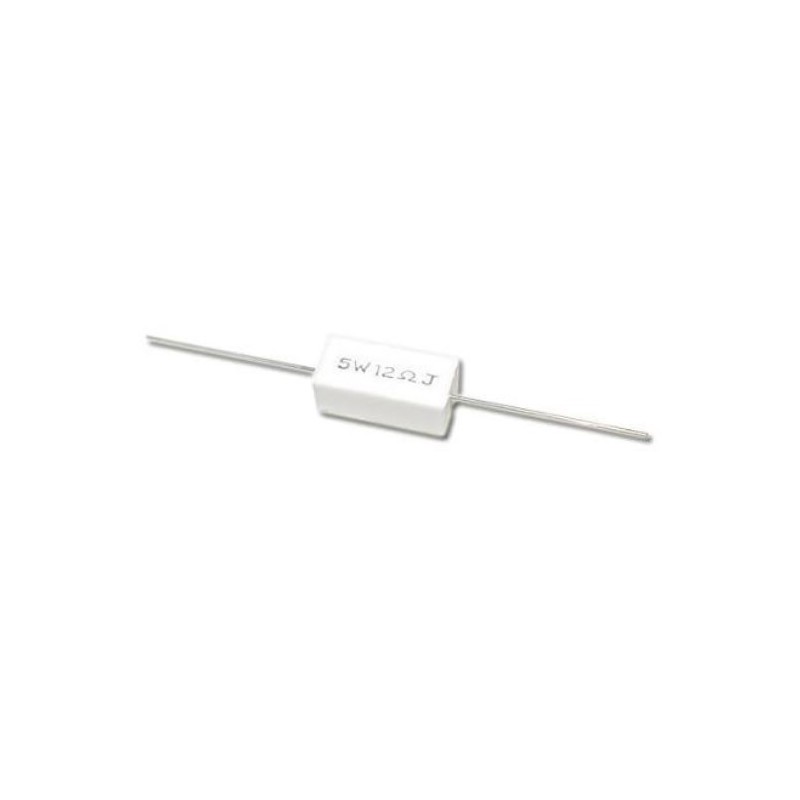 Resistor 180 ohm 5% 5W Axial Through Hole آجری