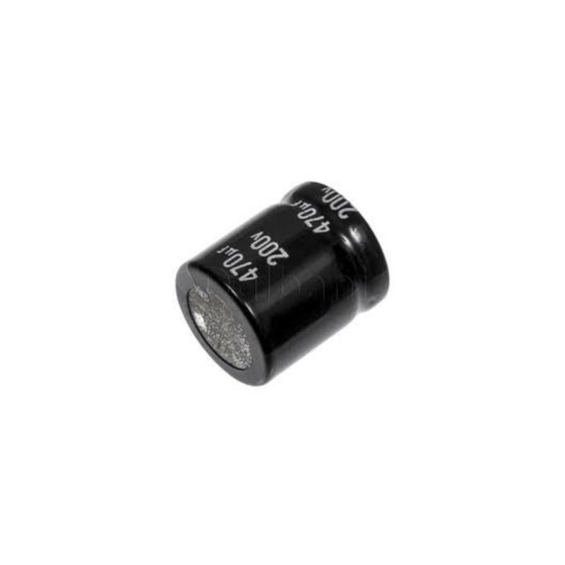 470UF 200V Electrolytic 8mm Spacing