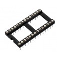 DIP Military Socket – 28 pin Wide
